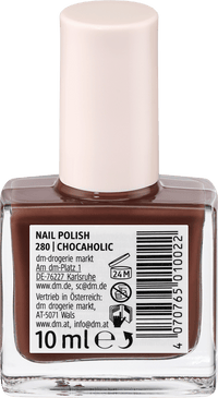 alverde NATURKOSMETIK Nagellack Color & Care 280 Chocaholic, 10 ml