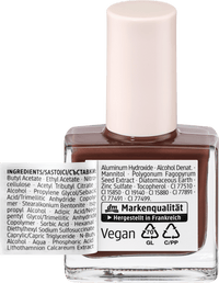 alverde NATURKOSMETIK Nagellack Color & Care 280 Chocaholic, 10 ml