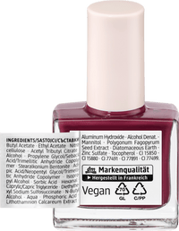 alverde NATURKOSMETIK Nagellack Color & Care 290 Merry Berry, 10 ml