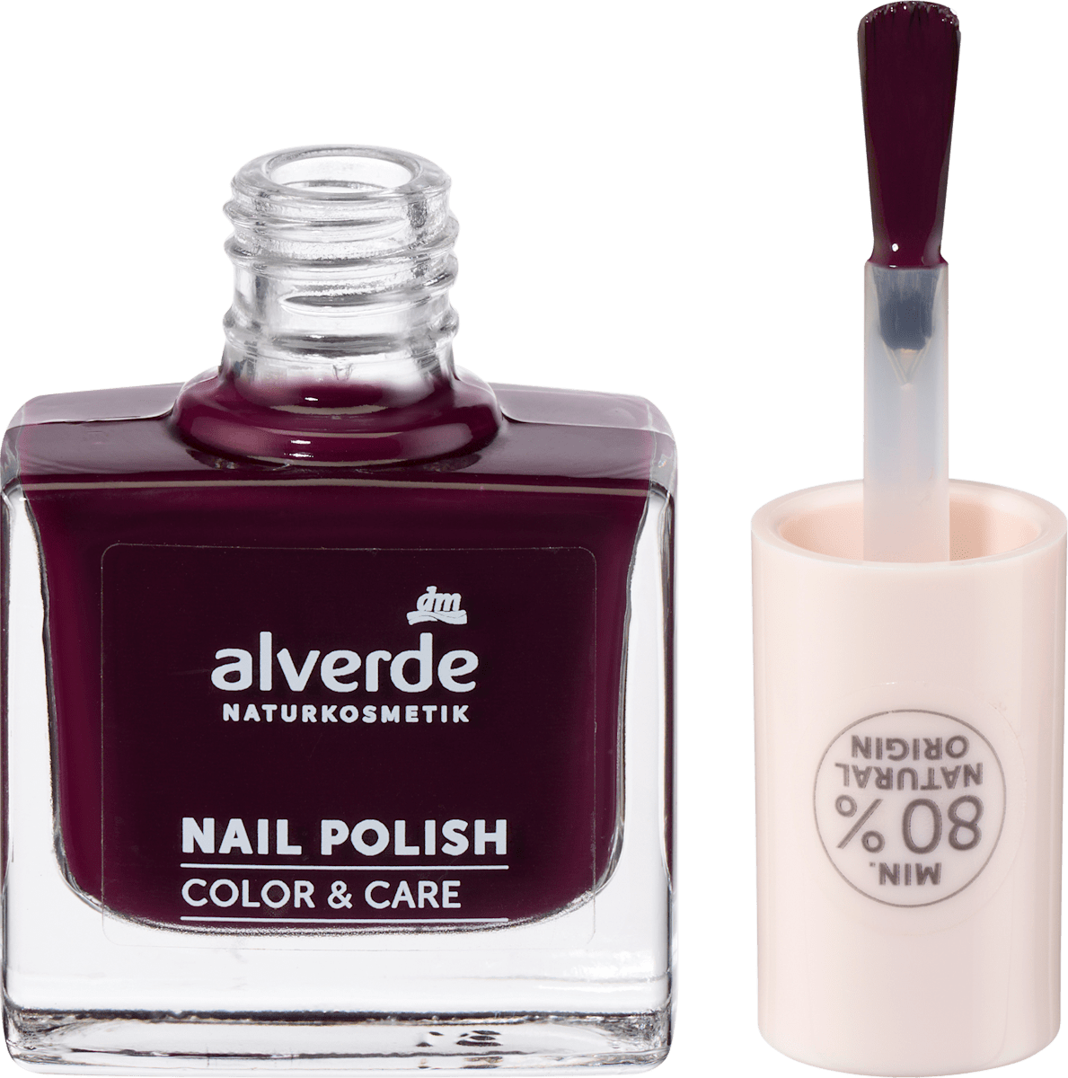 alverde NATURKOSMETIK Nagellack Color & Care 310 Midnight Dream, 10 ml