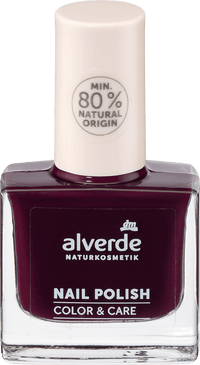 alverde NATURKOSMETIK Nagellack Color & Care 310 Midnight Dream, 10 ml