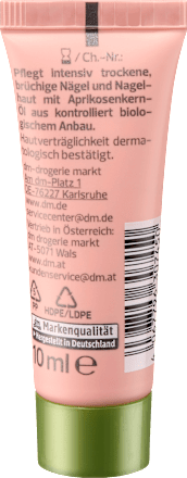 Nagelpflege Creme Aprikose, 10 ml