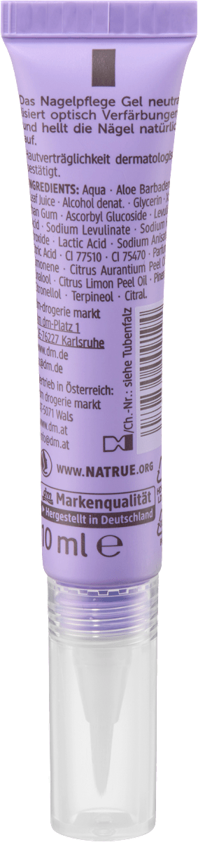 alverde NATURKOSMETIK Nagelpflegestift Anti Yellow Effect, 10 ml