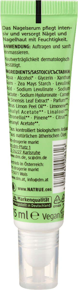 alverde NATURKOSMETIK Nagelserum Roll-On Hydrating, 15 ml