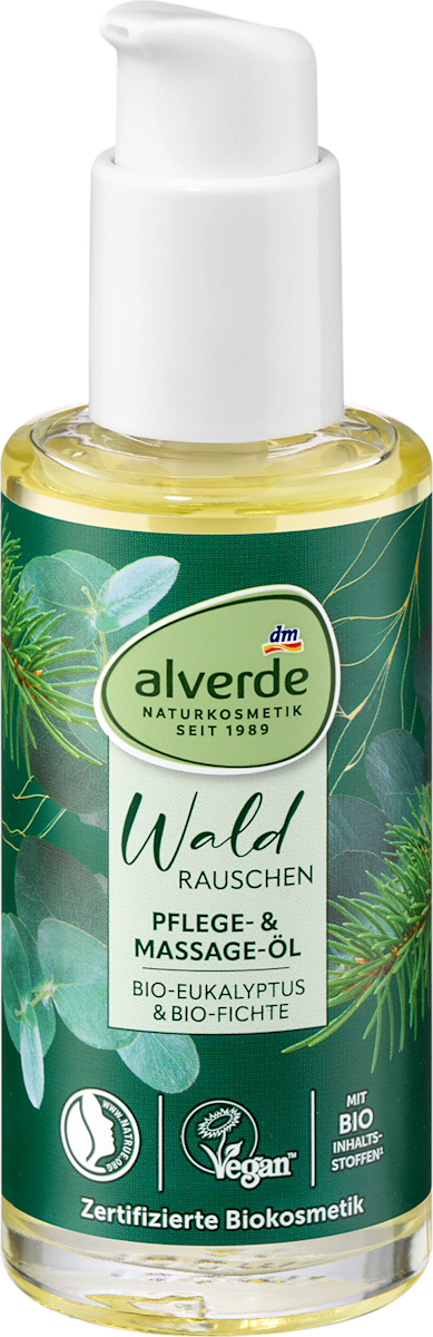 Pflege- und Massageöl Eukalyptus + Fichte, 100 ml