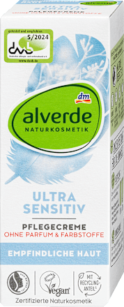 Pflegecreme Ultra Sensitive, 50 ml alverde NATURKOSMETIK