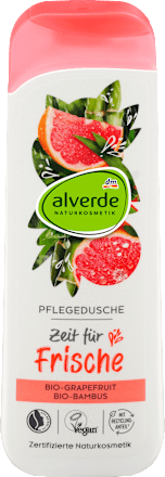 Pflegedusche Grapefruit Bambus, 250 ml alverde NATURKOSMETIK