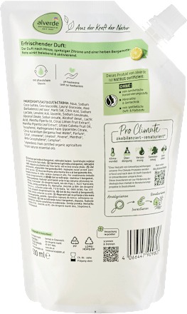 Pflegedusche Minze Bergamotte Nachfüllpack, 500 ml