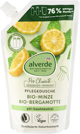 Pflegedusche Minze Bergamotte Nachfüllpack, 500 ml