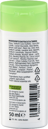 Pflegedusche Minze Bergamotte, Reisegröße, 50 ml