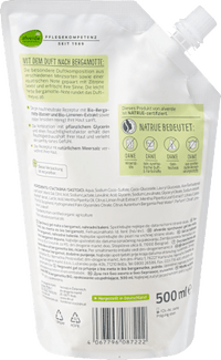 Pflegedusche Zeit für Glück Minze Bergamotte, Nachfüllpack, 500 ml alverde NATURKOSMETIK