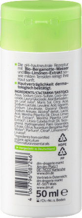 Pflegedusche Zeit für Glück, Minze Bergamotte, Reisegröße, 50 ml alverde NATURKOSMETIK