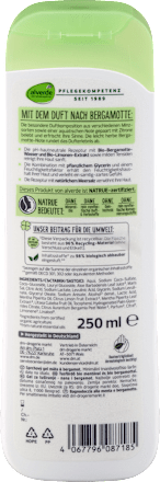 Pflegedusche "Zeit für Glück" Minze Bergamotte, 250 ml alverde NATURKOSMETIK