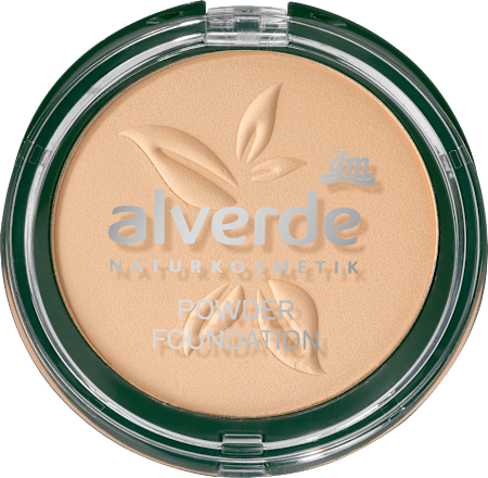 Alverde NATURKOSMETIK Powder Foundation 10 Soft Ivory, LSF 6, 10 g alverde NATURKOSMETIK