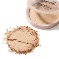 alverde NATURKOSMETIK Powder Foundation Natural Finish 10 Soft Ivory, 8,5 g