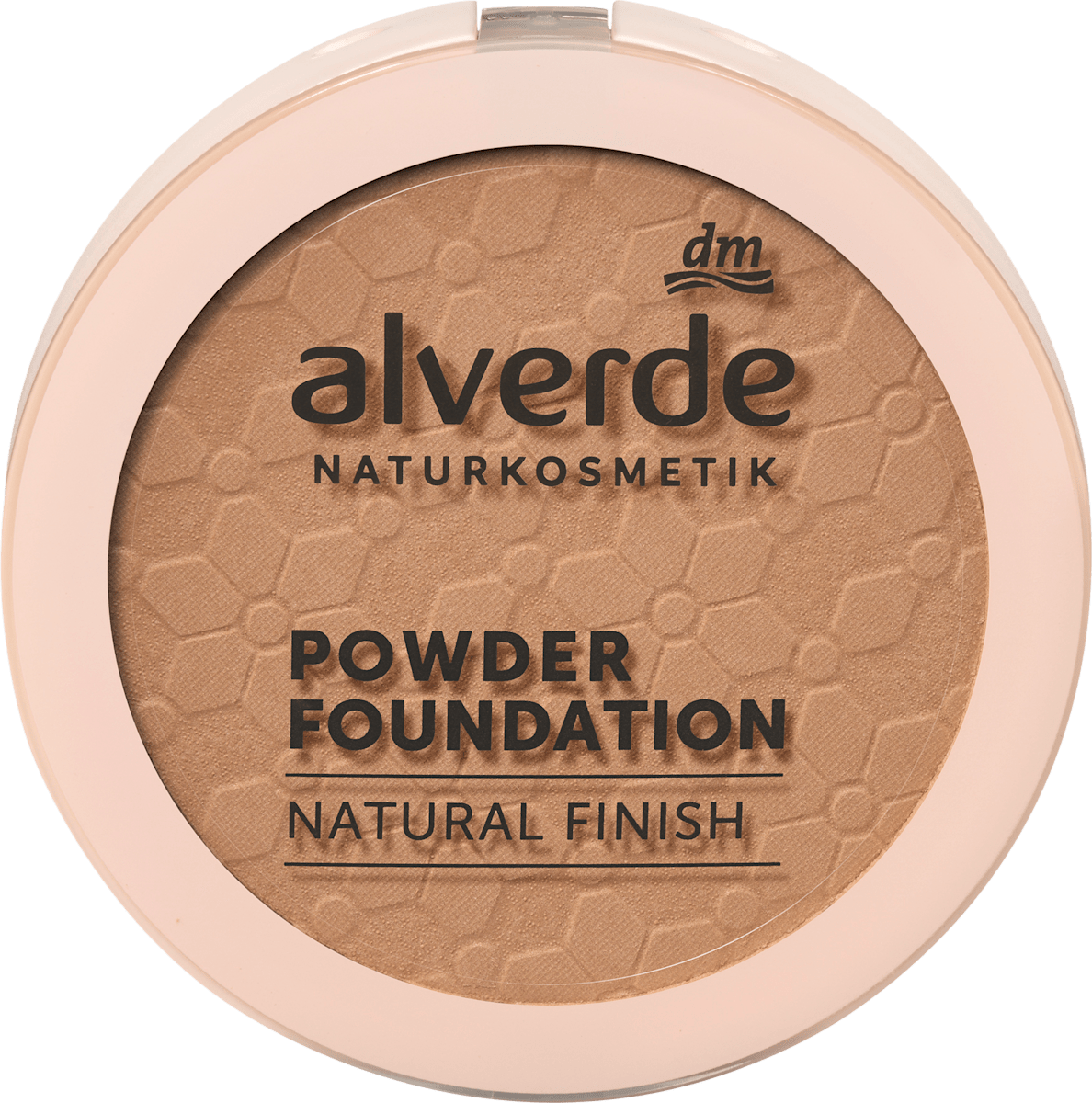 alverde NATURKOSMETIK Powder Foundation Natural Finish 25 Cinamon, 8,5 g