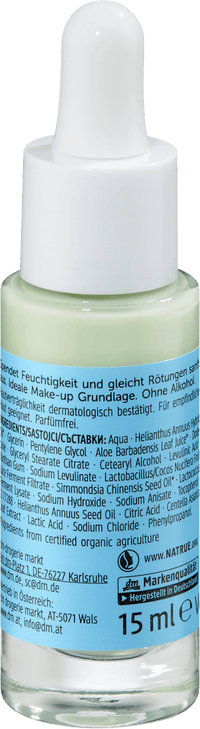 alverde NATURKOSMETIK Primer Skin Barrier Anti Redness, 15 ml