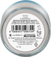 Puder Mineral Transparent, 5 g