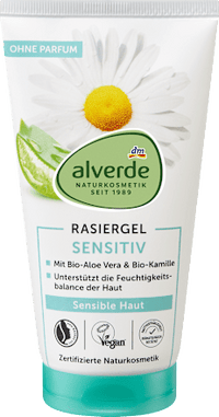 Rasiergel sensitiv Aloe Vera & Kamille, 150 ml