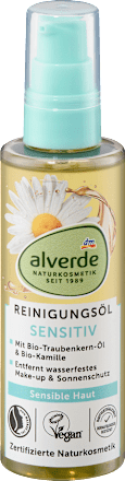 Reinigungsöl Sensitiv Kamille & Traubenkernöl, 100 ml