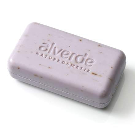 Seifenstück Pflanzenölseife mit Lavendel, 100 g