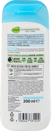 Shampoo Feuchtigkeit Aloe Vera & Hyaluron, 200 ml
