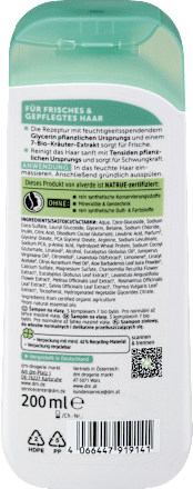 Shampoo Kräuter, 200 ml