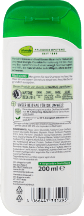 Shampoo Volumen Kiwi Apfelminze, 200 ml