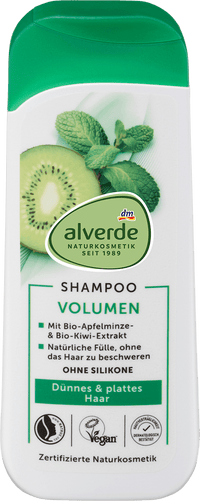alverde NATURKOSMETIK Shampoo Volumen, 200 ml