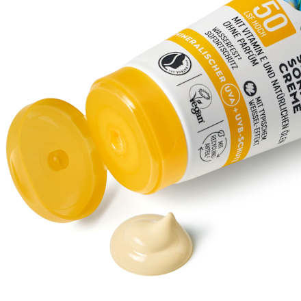 Gevoelige zonnebrandcrème SPF 50, 75 ml