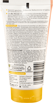 Sonnencreme sensitiv LSF 50, 75 ml