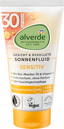 Sonnenfluid Gesicht sensitiv, LSF 30, 50 ml