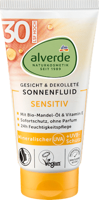 Sonnenfluid Gesicht sensitiv, LSF 30, 50 ml