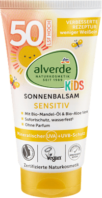 Sonnenmilch Kids sensitiv, LSF 50, 75 ml