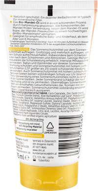 Sonnenmilch Kids sensitiv, LSF 50, 75 ml