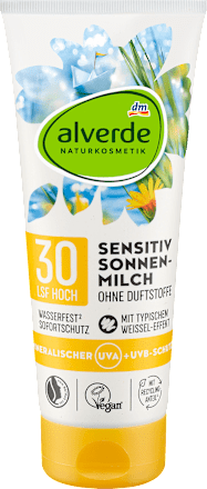 Gevoelige zonnebrandcrème, SPF 30, 200 ml