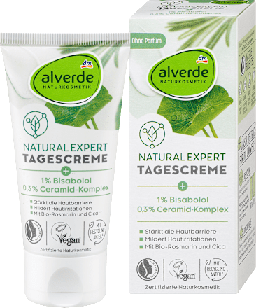 Tagescreme Natural Expert, 50 ml alverde NATURKOSMETIK