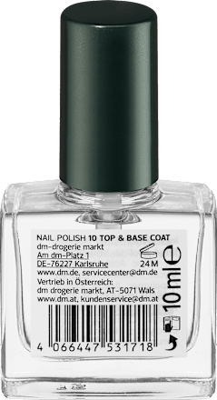 Überlack Color & Care Nail Polish - All in One 10, 10 ml alverde NATURKOSMETIK