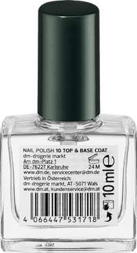 Überlack Color & Care Nail Polish - All in One 10, 10 ml alverde NATURKOSMETIK