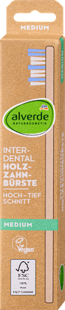 Zahnbürste Interdental Holz medium, 1 St