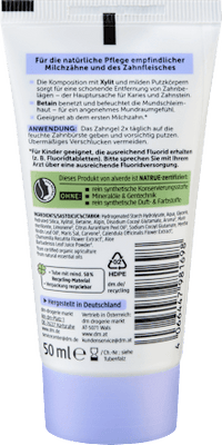 Zahnpasta Gel Kinder, 50 ml