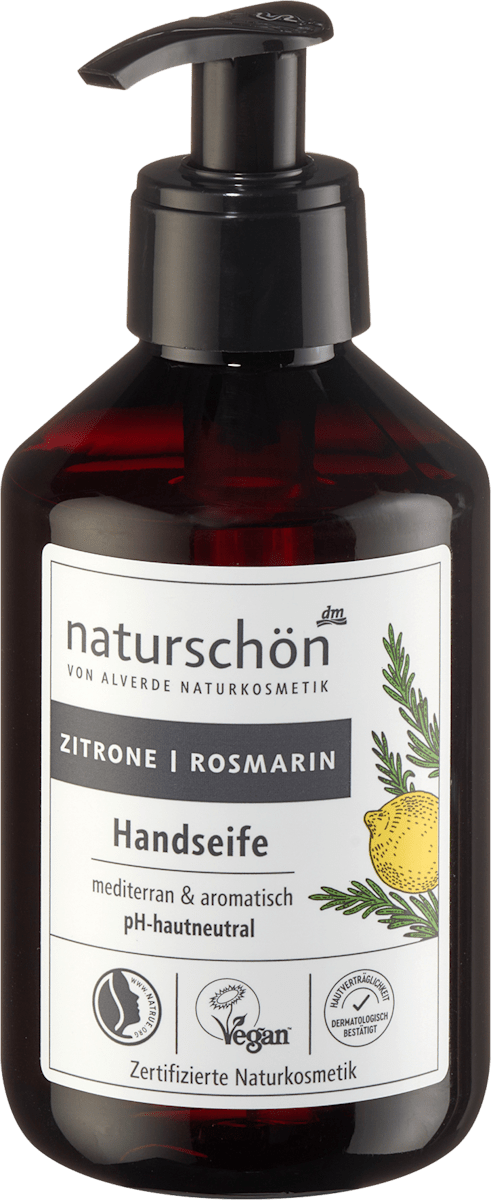 alverde Naturschön Flüssigseife Zitrone, 250 ml