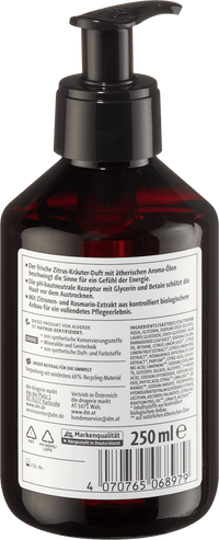 alverde Naturschön Flüssigseife Zitrone, 250 ml
