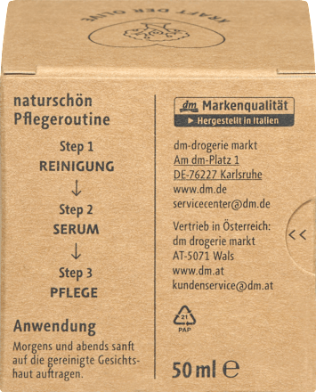 Gesichtscreme Naturschön, 50 ml