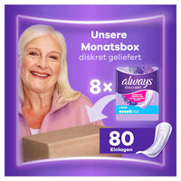 discreet Einlagen Inkontinenz Long Vorteilspack (8x10 St), 80 St