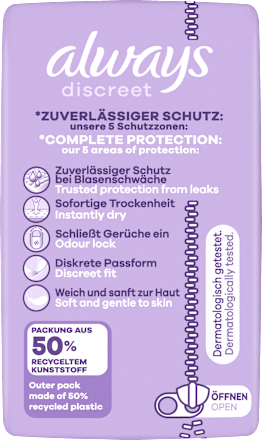discreet Einlagen Inkontinenz Normal, 12 St