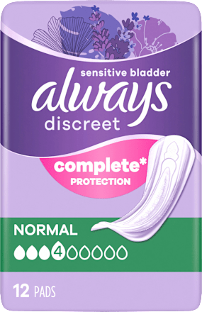 discreet Einlagen Inkontinenz Normal, 12 St