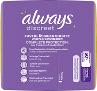 discreet Einlagen Inkontinenz Ultimate Nacht, Big Pack, 20 St always