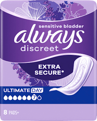discreet Einlagen Inkontinenz Ultimate Tag, 8 St always