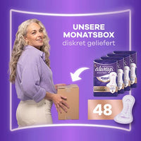 discreet Einlagen Inkontinez Maxi Comfort Vorteilspack (4x12 St), 48 St